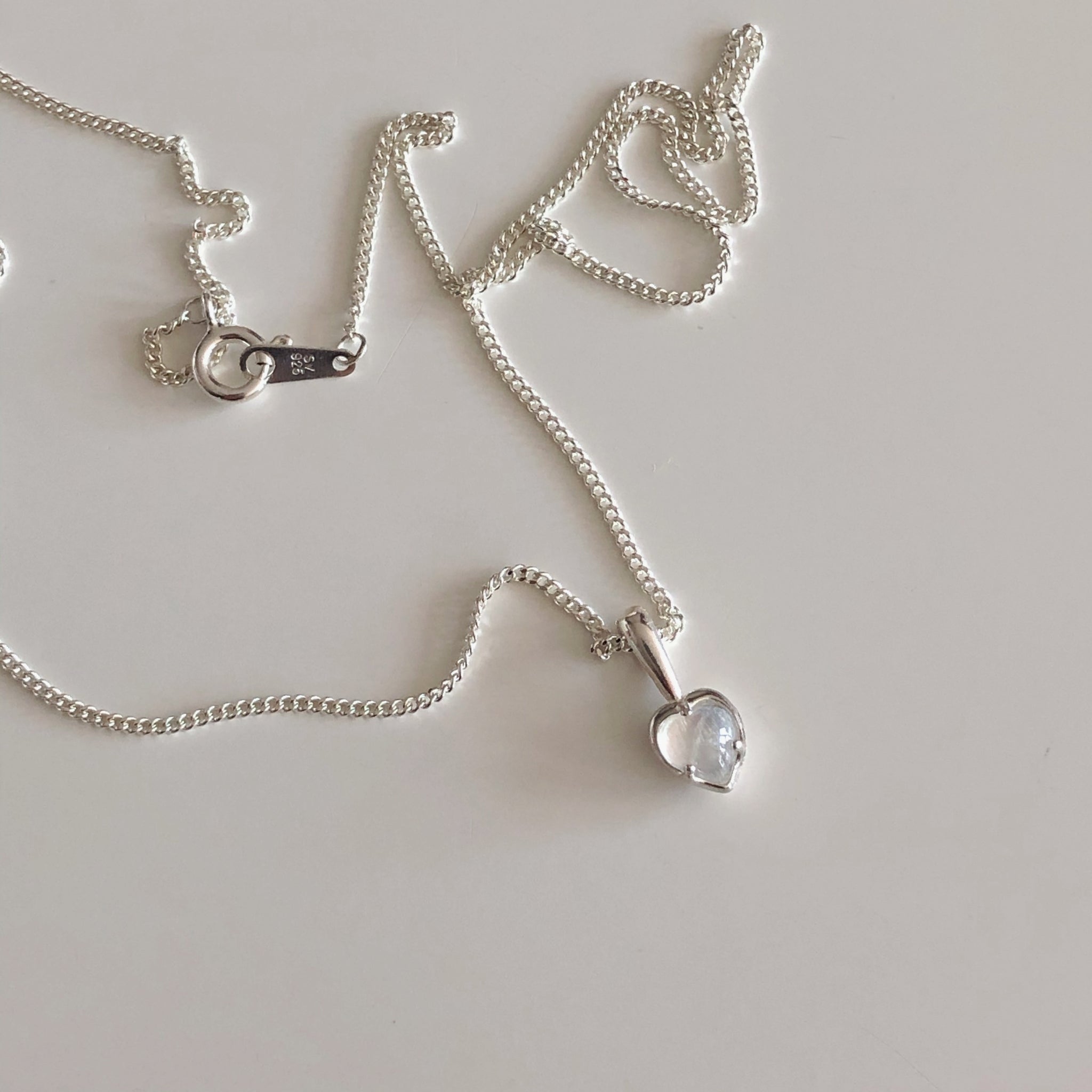 925Silver Moonstone Necklace