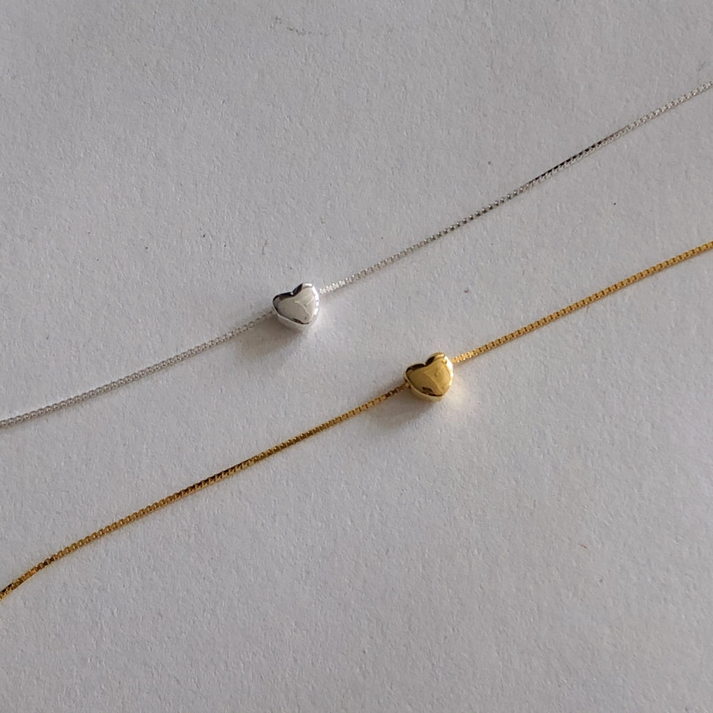 925Silver Mini Heart Necklace