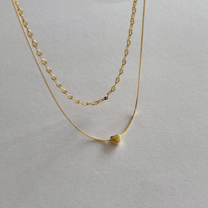 925Silver Mini Heart Necklace