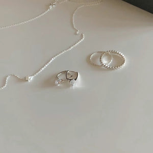 925Silver Pearl Necklace