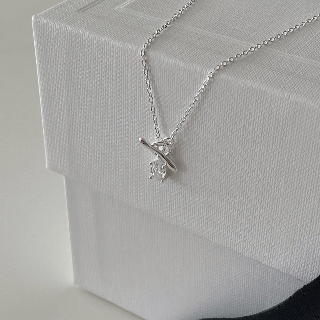 925 Silver Cubic Necklace