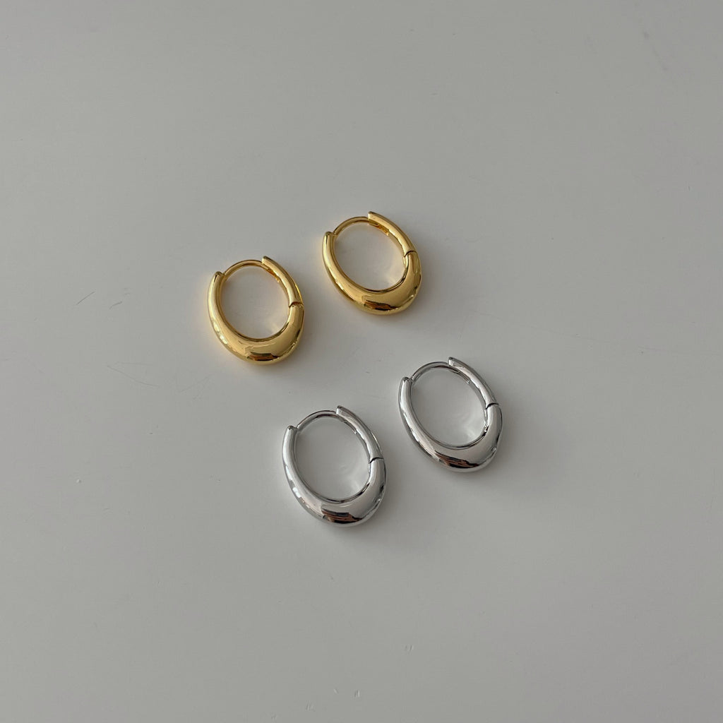 18K Gold Plated Vintage Earrings