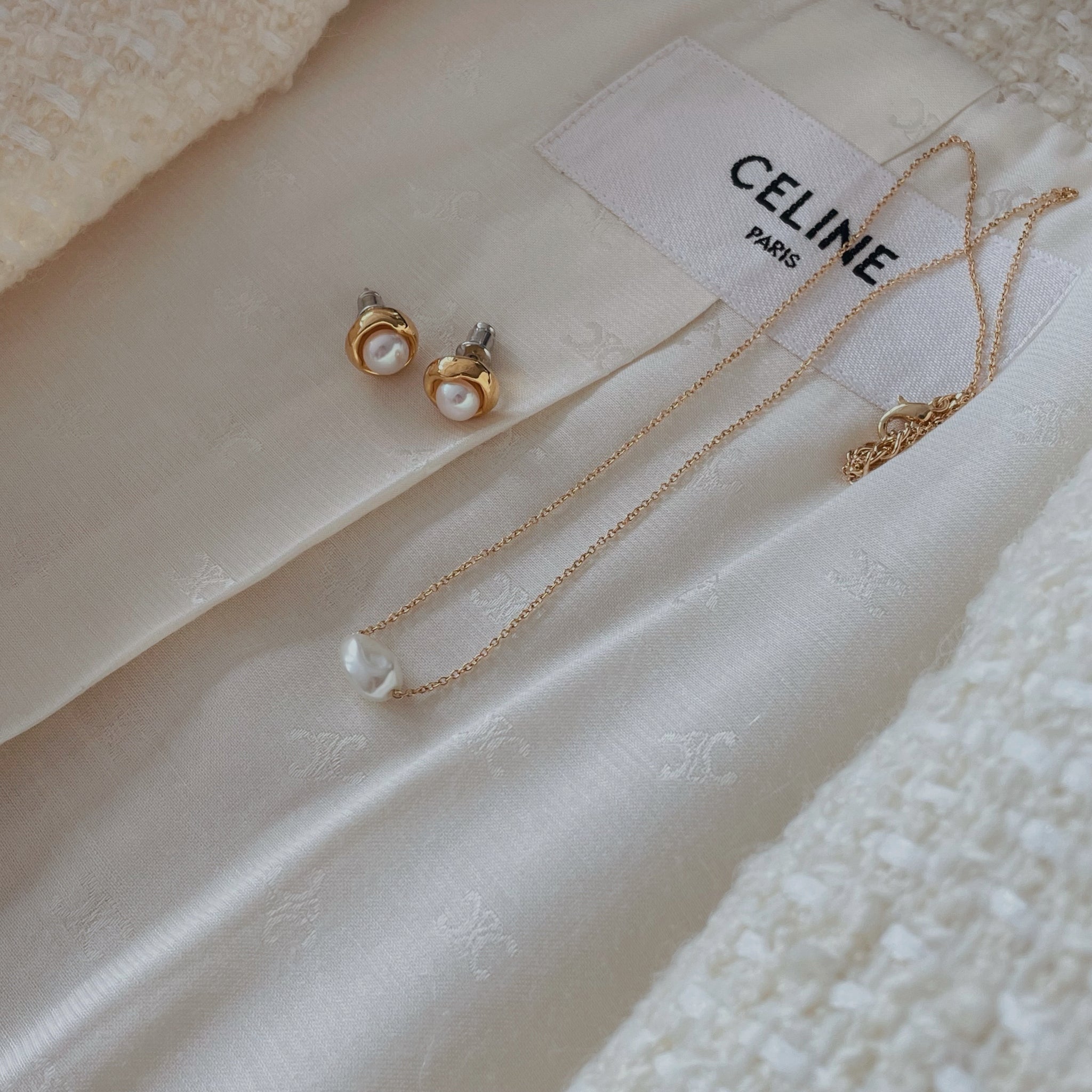 Pearl Earrings (S925)