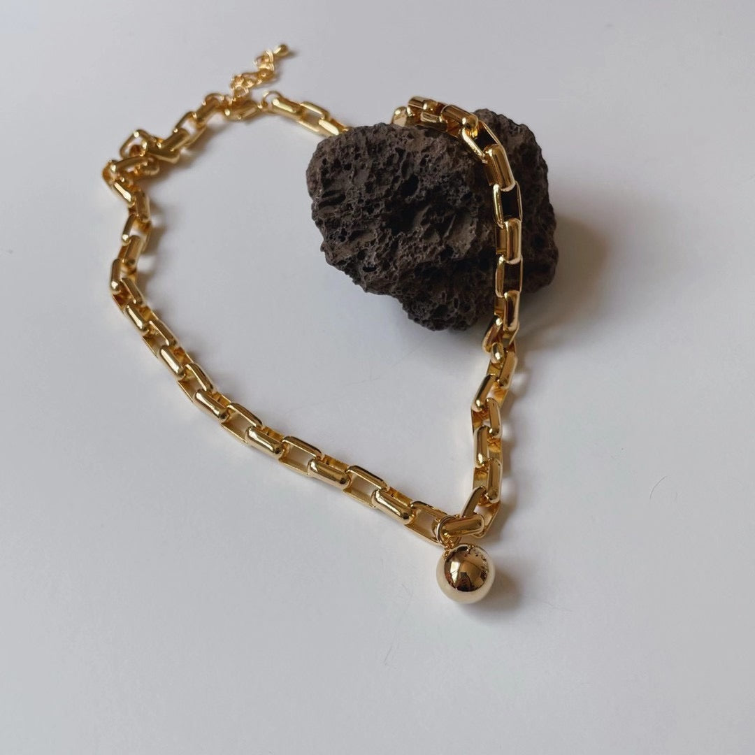 Golden Ball Necklace